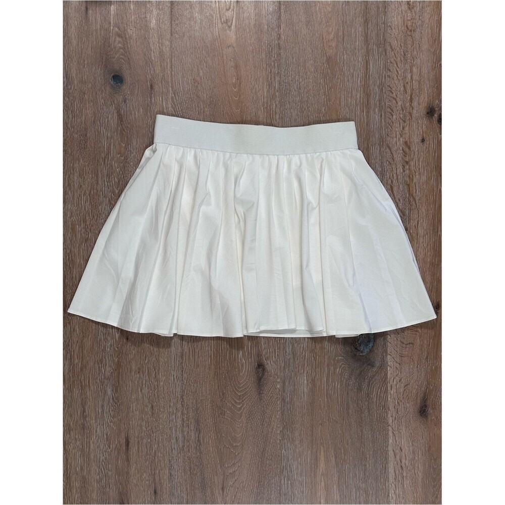 GARAGE White Tennis Skort Golf Skirt Built In Shorts Athleisure Athletic Skort M - Picture 4 of 12